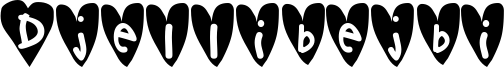 Djellibejbi Font