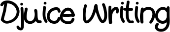 Djuice Writing Font