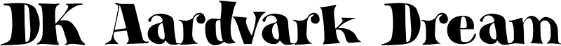 DK Aardvark Dreams Font