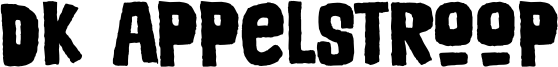 DK Appelstroop Font