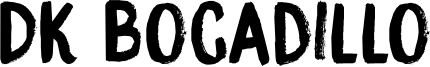 DK Bocadillo.otf