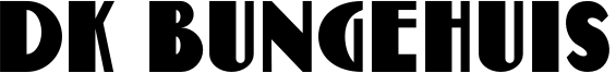 DK Bungehuis Font