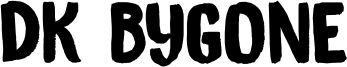 DK Bygone Font