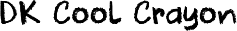 DK Cool Crayon Font