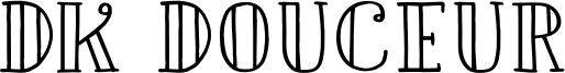 DK Douceur Font