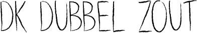DK Dubbel Zout.otf