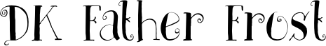DK Father Frost Font