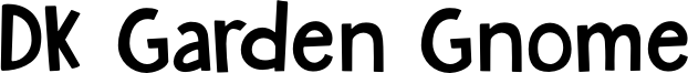DK Garden Gnome.otf
