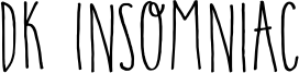 DK Insomniac.otf