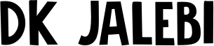DK Jalebi Font