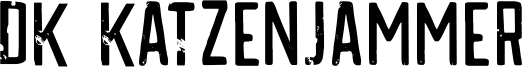 DK Katzenjammer Font