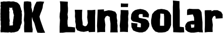 DK Lunisolar Font