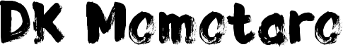 DK Momotaro Font