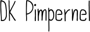 DK Pimpernel Font