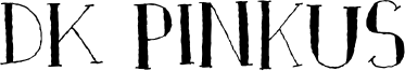 DK Pinkus Font