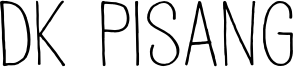 DK Pisang.otf