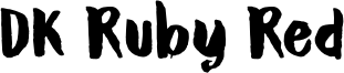 DK Ruby Red.otf