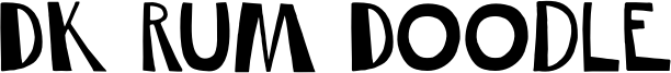 DK Rum Doodle Font