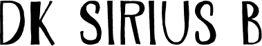 DK Sirius B.otf