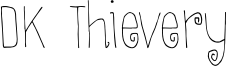 DK Thievery Font