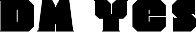 DM Yes Font