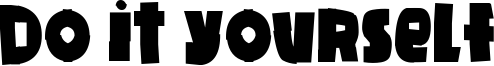 Do it yourself Font