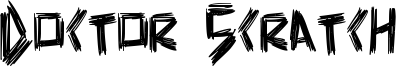 Doctor Scratch Font