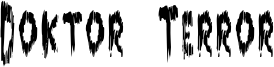 Doktor Terror Font