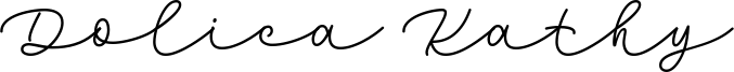 Dolica Kathy Font