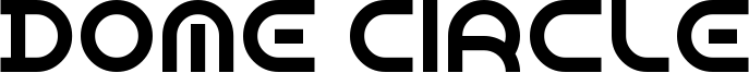 Dome Circle Font