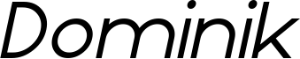 Dominik Italic.ttf