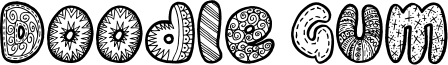 Doodle Gum Font
