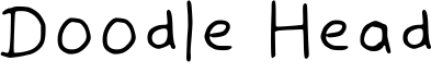 Doodle Head Font