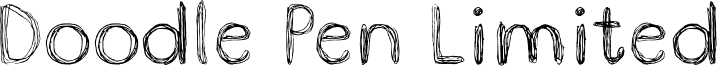 Doodle Pen Limited Font