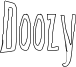 Doozy Font