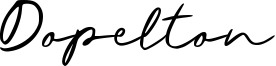 Dopelton Font