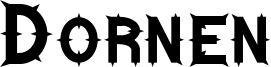 Dornen Font