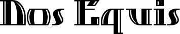 Dos Equis Font