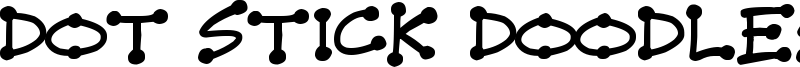 Dot Stick Doodles Font