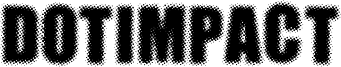 Dotimpact Font