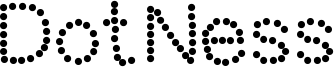 DotNess Font