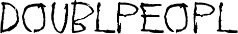 Doublpeopl Font