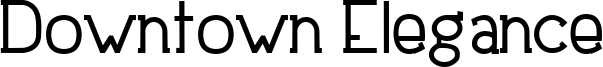 Downtown Elegance Bold.ttf