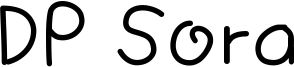 DP Sora Font