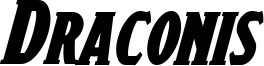 Draconis Bold Italic.otf