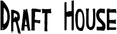 Draft House Font