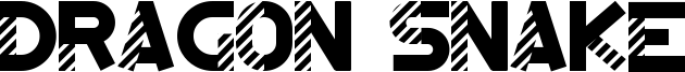 Dragon Snake Font