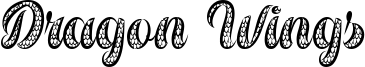 Dragon Wings Font