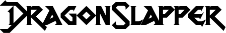 DragonSlapper Font