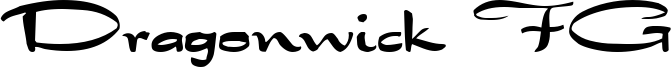 Dragonwick FG Font